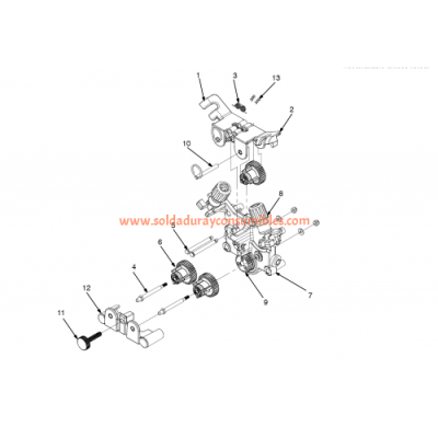 Conjunto de cuerpo impulsor Miller 281076