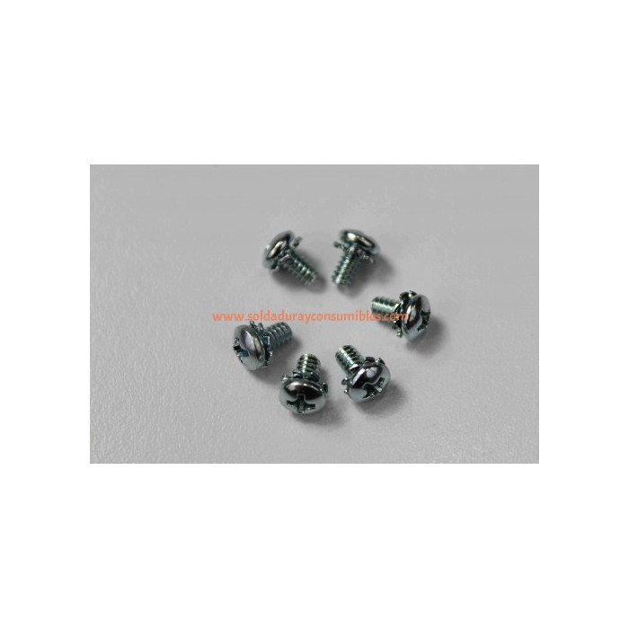Miller Screw 006-32X .25 Pan Hd-Phl w/Ext washer(SEMS)STL 228562
