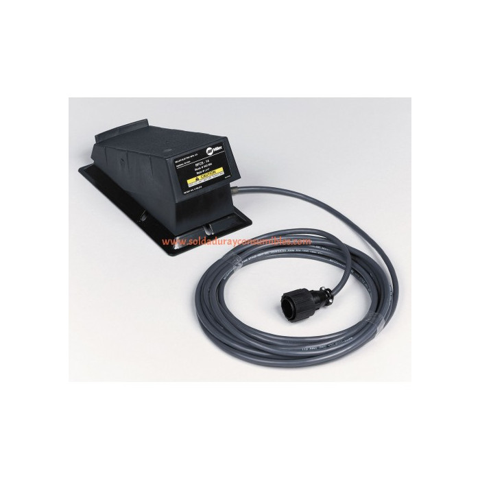 194744 Pedal de control RFCS-14HD Miller Soldaduras México.