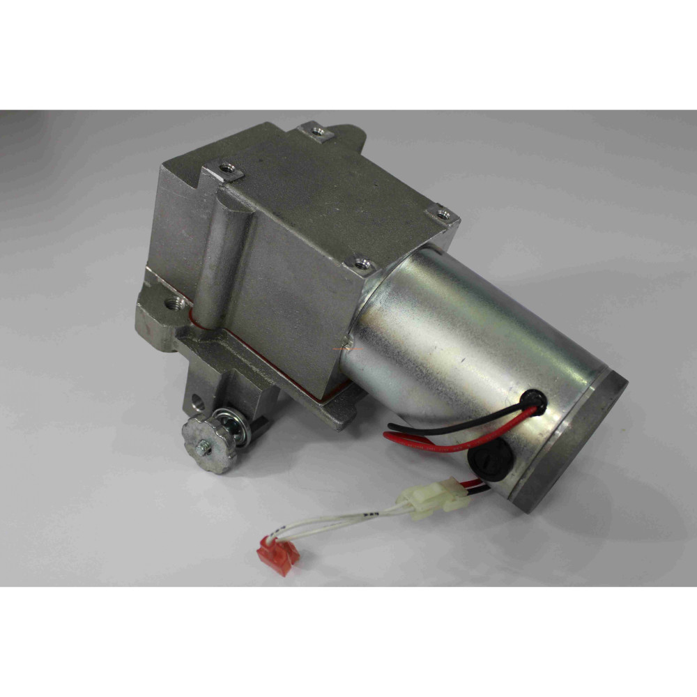 Miller 234975 motor right angle 24VDC 150 rpm 37.5 ratio com Plug assembly