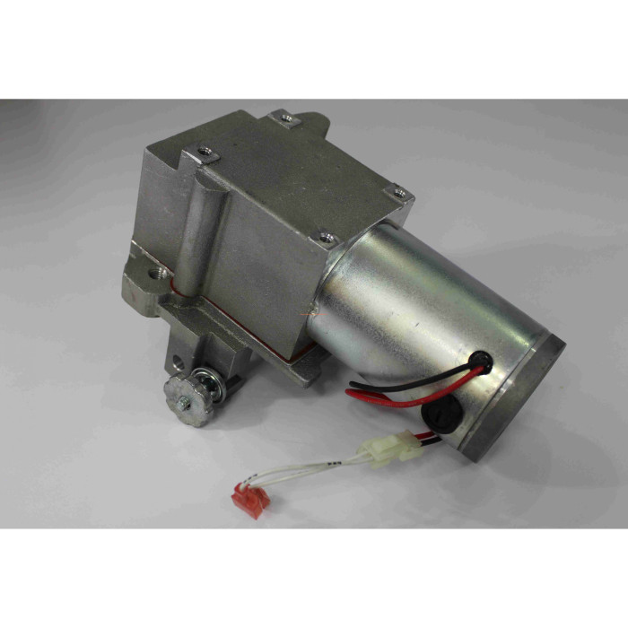 Miller 234975 motor right angle 24VDC 150 rpm 37.5 ratio com Plug assembly