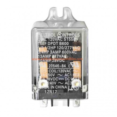 Miller 059266 Relay 10 Amp 120 VAC DPDT 8 Pin para Dialarc HF power source