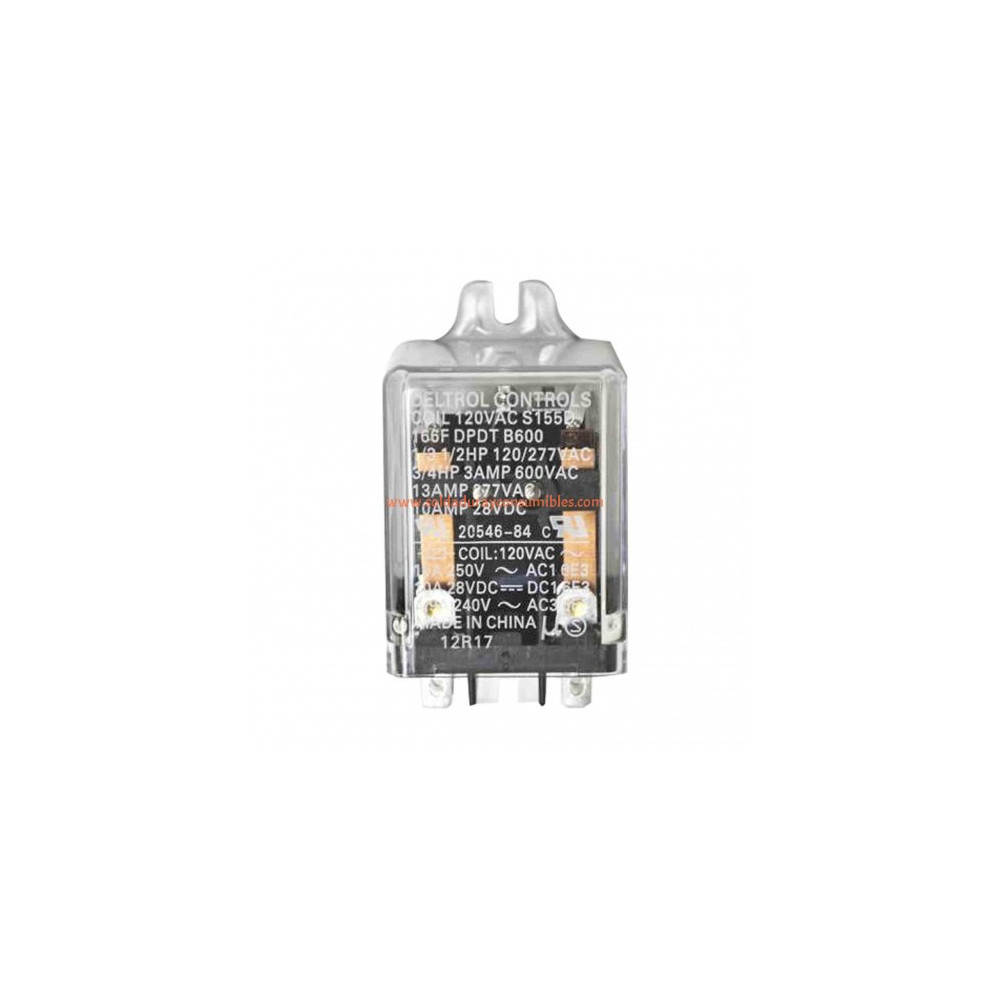 Miller 059266 Relay 10 Amp 120 VAC DPDT 8 Pin para Dialarc HF power source
