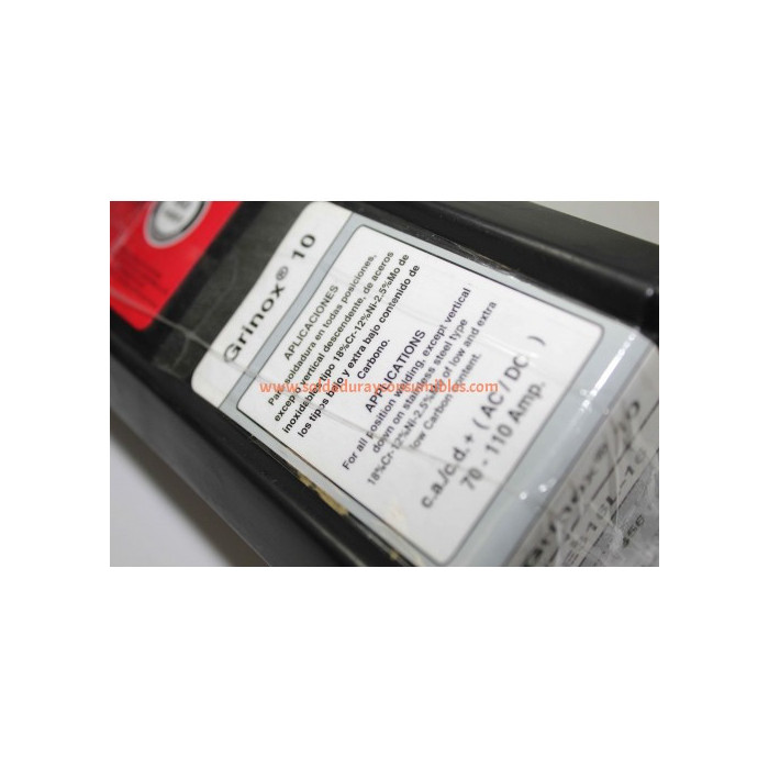 Lincoln  Electric 1/8" Grinox 10 E316L-16 Pk 13.62Kgs 55738