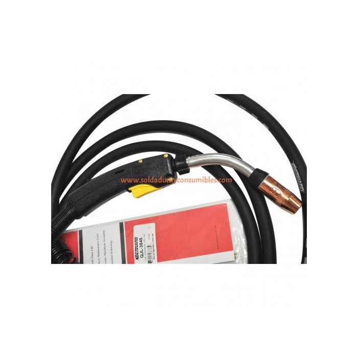 Pistola MIG Q4015AE8EMC Tregaskiss BAC 400A de .045 mm