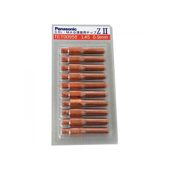 Punta De Contacto Z Type .9Mm/.035 Wire Panasonic Tet00958