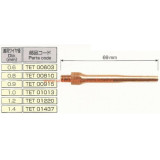 Punta De Contacto Thin Z Type 1.2Mm Panasonic Tet01220