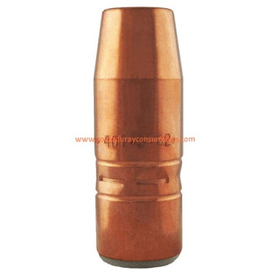 Boquilla 5/8" Bore  1/4" Tip Recess Copper Tregaskiss 401-5-62
