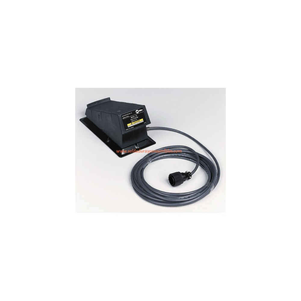 194744 Pedal de control RFCS-14HD Miller Soldaduras México.