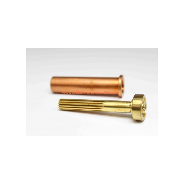 2 Pc. Propane Heavy Shell Tipo Harris 6290-NH4