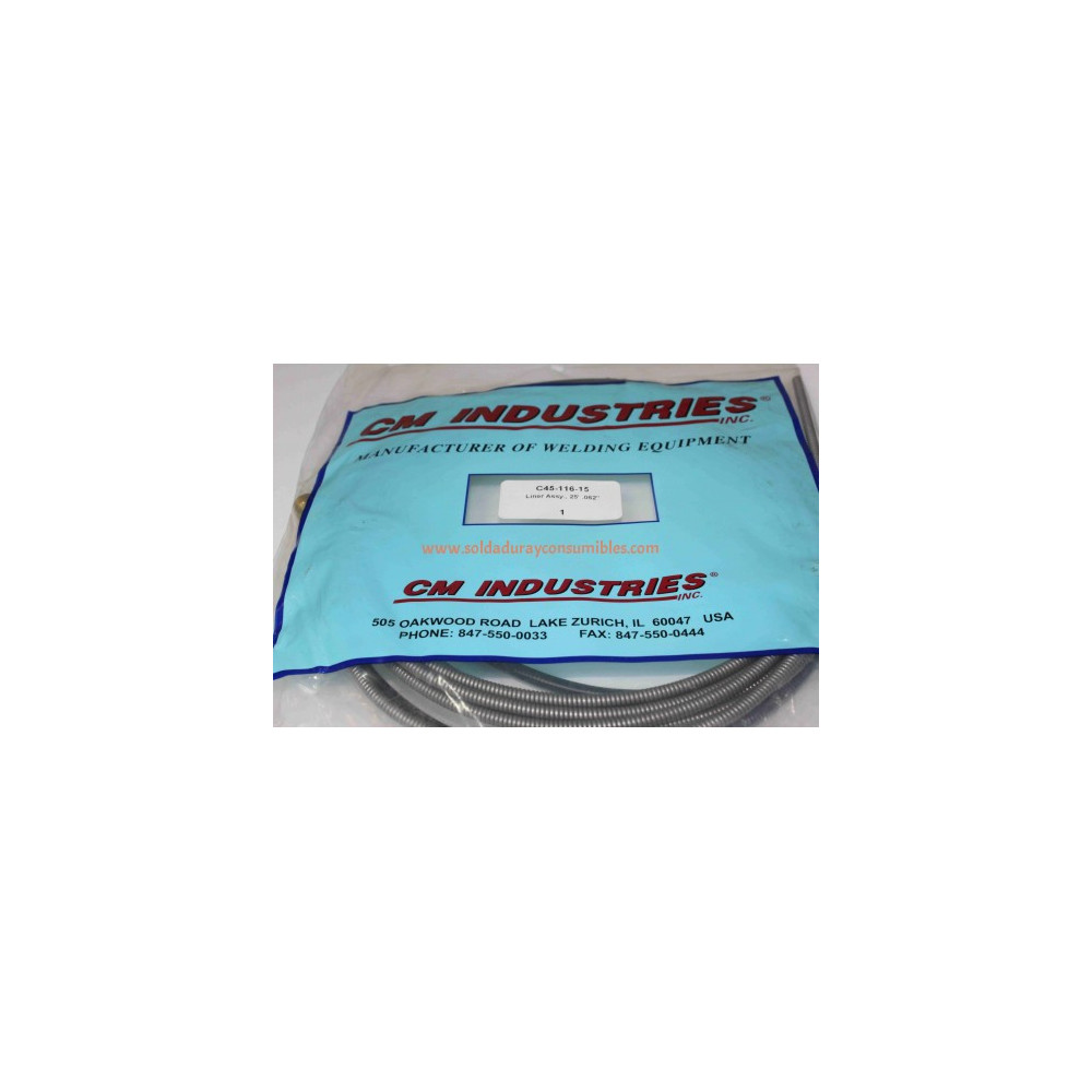 Liner Assy. 15' 1/16" Tipo Tweco 45-116-15