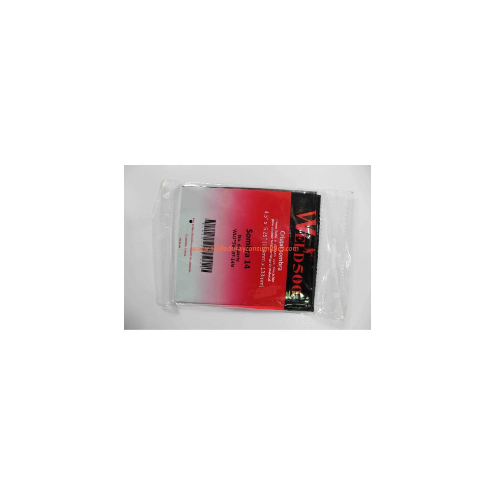 Cristal Sombra 14 4.5"X5.25" Weld 500 SV-107-14N