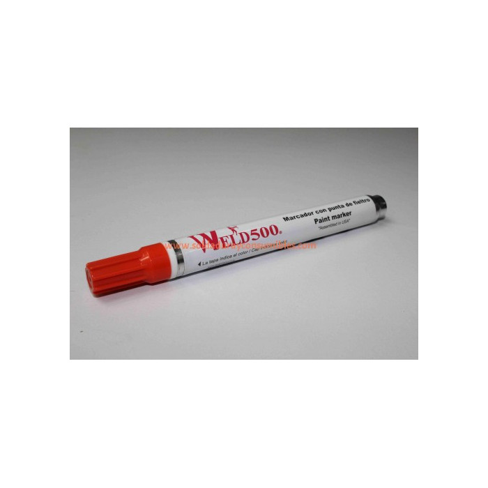 Marcador Naranja Punta De Fieltro Medio, Nissen FPORM