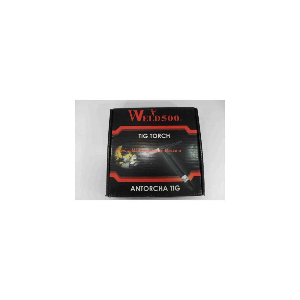 Antorcha 150A 25Ft Enfriada Por Aire Con Valvula Tipo Weldcraft 17V-25-2